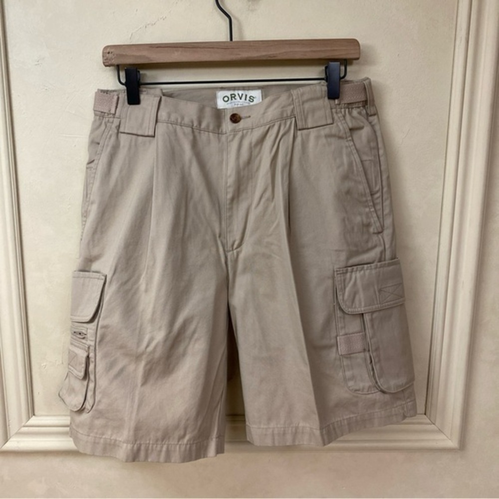 Orvis Mens Cargo Shorts Size 32